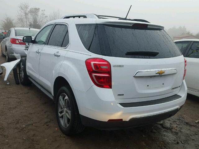 2GNFLGEK5G6130997 - 2016 CHEVROLET EQUINOX LT WHITE photo 3