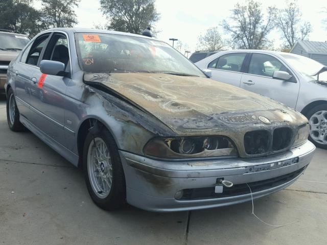 WBADT43432GY44037 - 2002 BMW 525 I AUTO BLUE photo 1