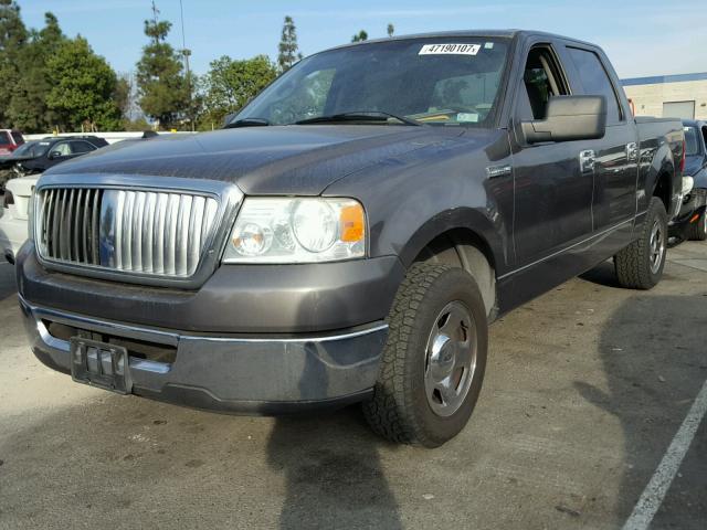 1FTRW12W47KC47419 - 2007 FORD F150 SUPER GRAY photo 2