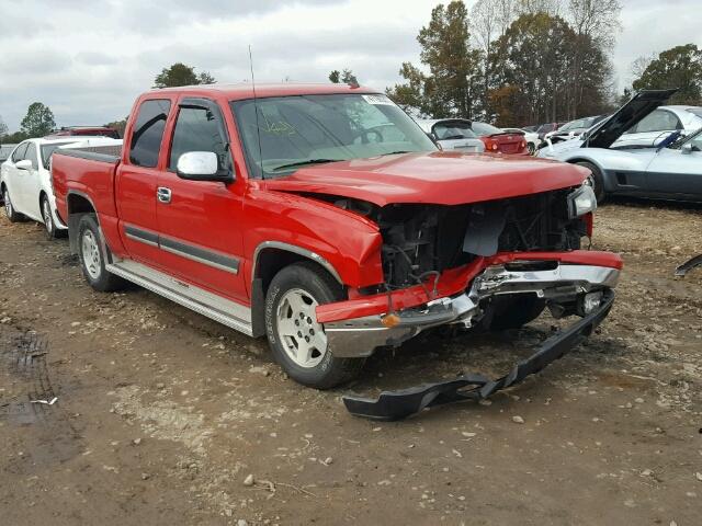 1GCEC19T86Z149051 - 2006 CHEVROLET SILVERADO RED photo 1