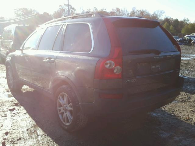 YV1CZ592X51218463 - 2005 VOLVO XC90 GRAY photo 3