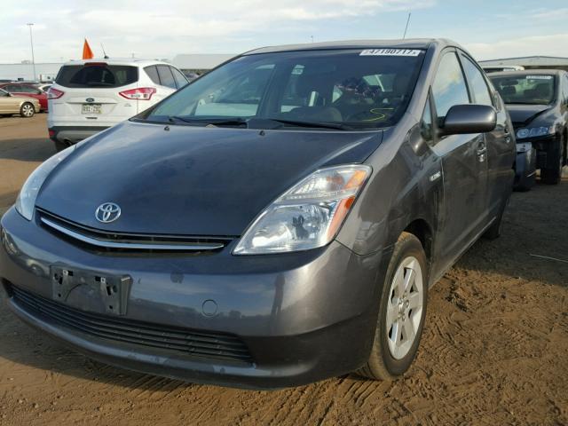 JTDKB20U783322825 - 2008 TOYOTA PRIUS CHARCOAL photo 2