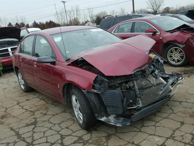 1G8AJ55F46Z182196 - 2006 SATURN ION LEVEL BURGUNDY photo 1