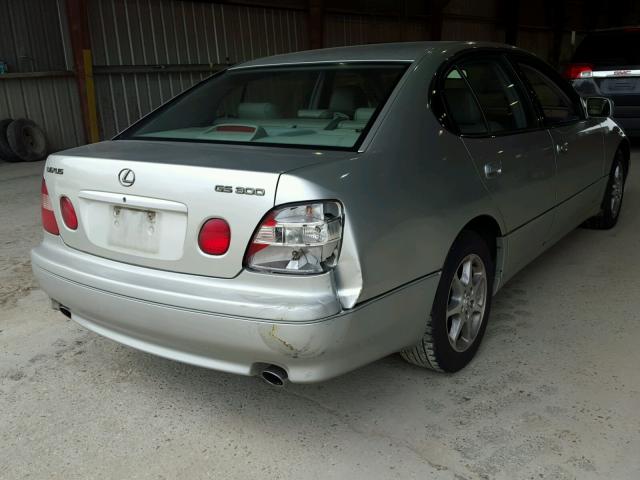 JT8BD68S7Y0114710 - 2000 LEXUS GS 300 SILVER photo 4