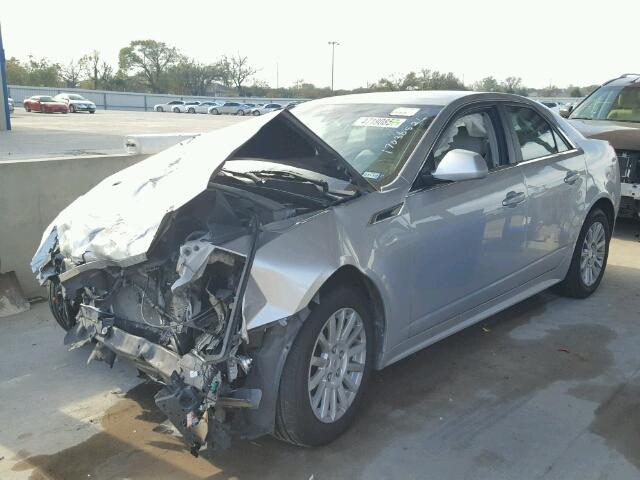 1G6DE5E53D0126205 - 2013 CADILLAC CTS LUXURY SILVER photo 2