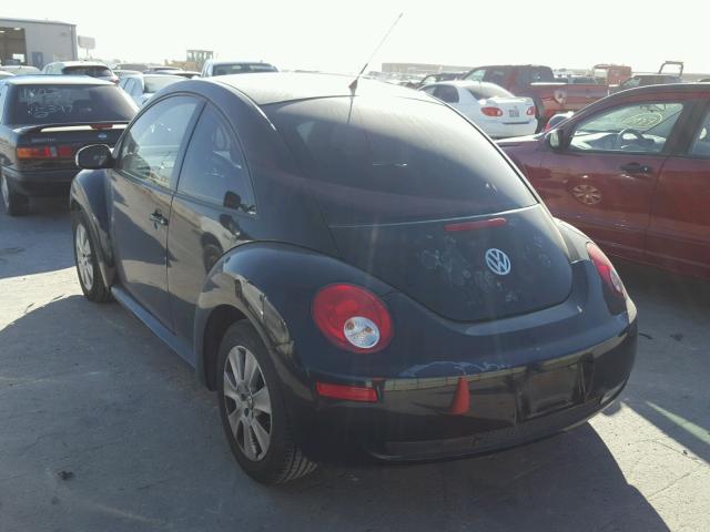 3VWPW31C58M523916 - 2008 VOLKSWAGEN NEW BEETLE BLACK photo 3