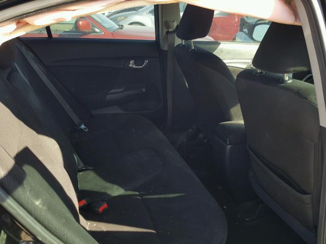 19XFB2F84DE082082 - 2013 HONDA CIVIC EX 黑色 照片 6