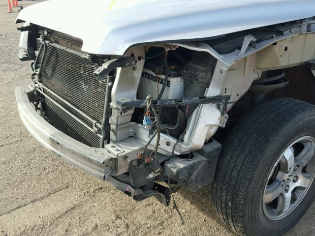 5FNYF18617B014971 - 2007 HONDA PILOT EXL SILVER photo 9