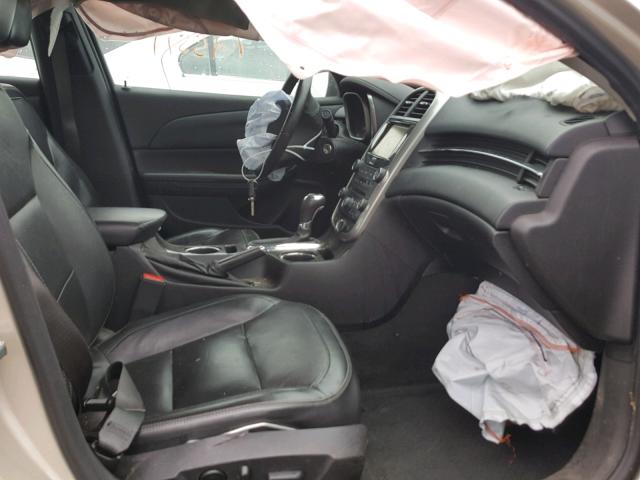 1G11H5SL6EF125986 - 2014 CHEVROLET MALIBU LTZ 米色 照片 5