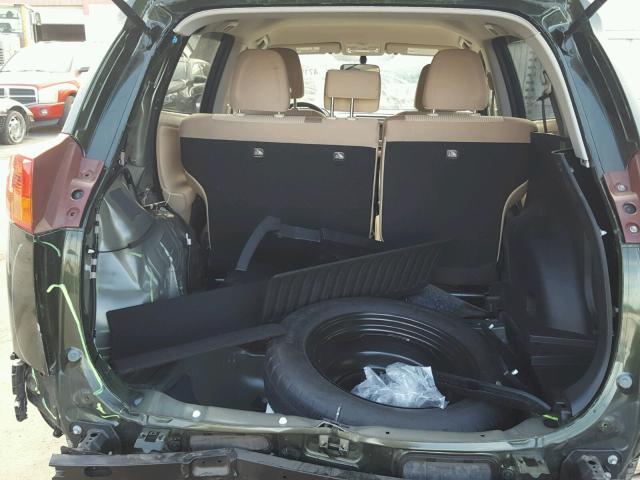 JTMBFREV4DD015339 - 2013 TOYOTA RAV4 LE Yaşıl foto 9