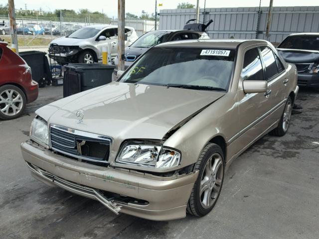 WDBHA29G3YA861835 - 2000 MERCEDES-BENZ C 280 GOLD photo 2