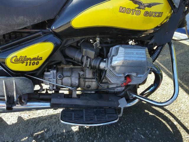 ZGUKDAKD7VM100516 - 1997 MOTO GUZZI CALIFORNIA YELLOW photo 7