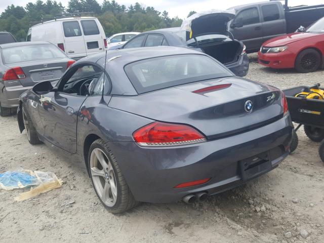WBALL5C57FP557106 - 2015 BMW Z4 SDRIVE2 GRAY photo 3