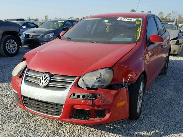 3VWPF71K87M084448 - 2007 VOLKSWAGEN JETTA 2.5 RED photo 2