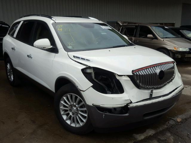 5GAKRBED9BJ313357 - 2011 BUICK ENCLAVE CX WHITE photo 1