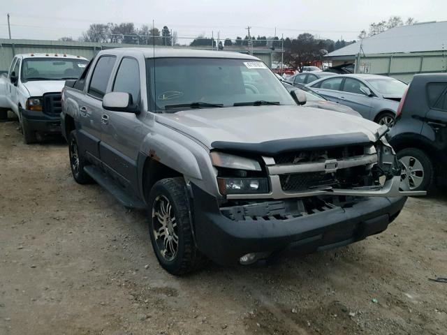 3GNEK13T93G140910 - 2003 CHEVROLET AVALANCHE GRAY photo 1