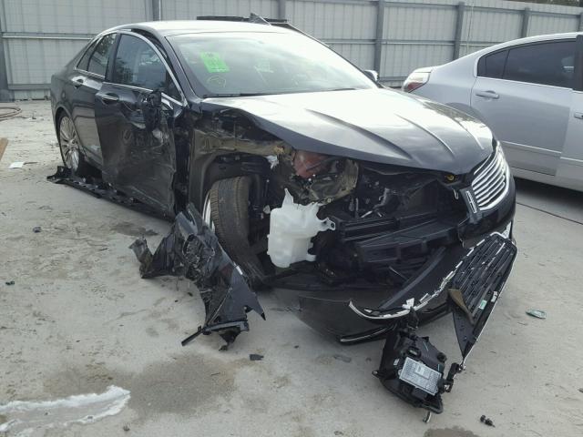 3LN6L2G99GR601382 - 2016 LINCOLN MKZ Սև լուսանկար 1