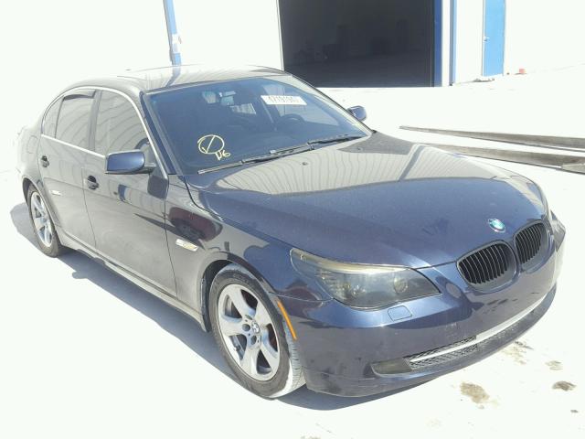 WBANW13558CZ78518 - 2008 BMW 535 I BLUE photo 1