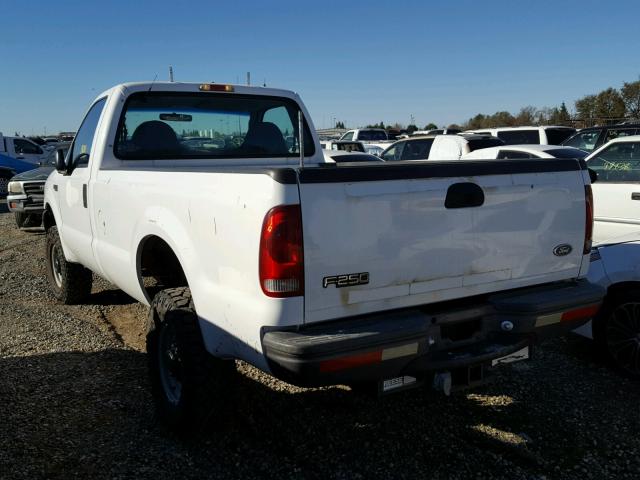 1FTNF21L5XEB05834 - 1999 FORD F250 SUPER WHITE photo 3