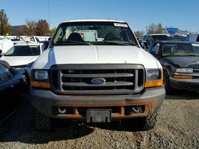 1FTNF21L5XEB05834 - 1999 FORD F250 SUPER WHITE photo 9