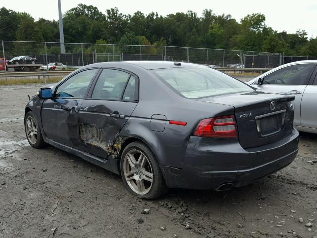 19UUA662X8A021150 - 2008 ACURA TL SILVER photo 3