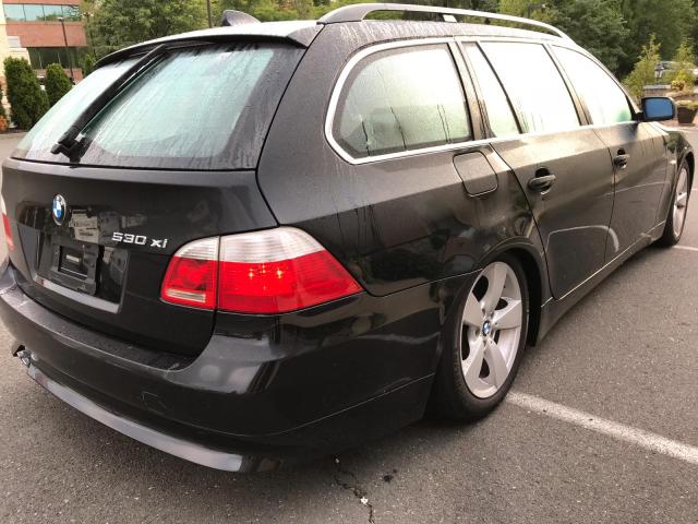 WBANN73517CN04067 - 2007 BMW 530 XIT BLACK photo 4