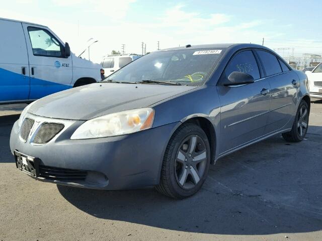 1G2ZG57B084207987 - 2008 PONTIAC G6 GRAY photo 2