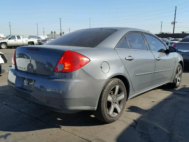 1G2ZG57B084207987 - 2008 PONTIAC G6 GRAY photo 4