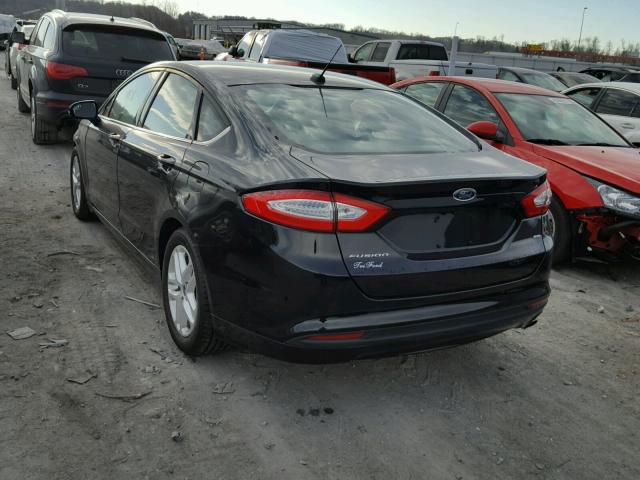 1FA6P0H70G5104384 - 2016 FORD FUSION SE BLACK photo 3