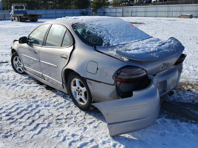 1G2WP52K5XF209151 - 1999 PONTIAC GRAND PRIX SILVER photo 3