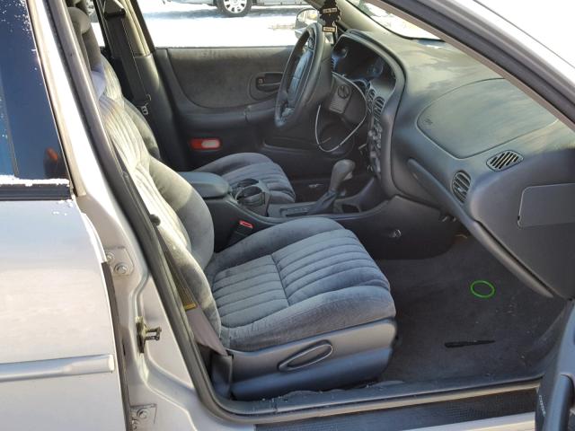 1G2WP52K5XF209151 - 1999 PONTIAC GRAND PRIX SILVER photo 5