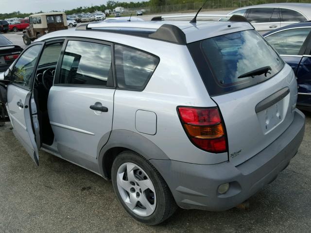 5Y2SL65808Z405509 - 2008 PONTIAC VIBE SILVER photo 3