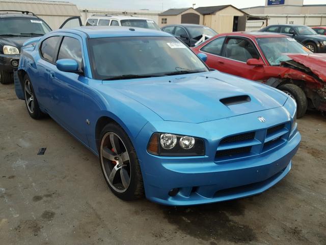 2B3LA73W08H164103 - 2008 DODGE CHARGER SR BLUE photo 1