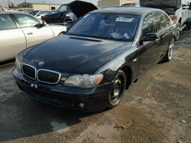 WBAHN83546DT61319 - 2006 BMW 750 LI BLACK photo 2