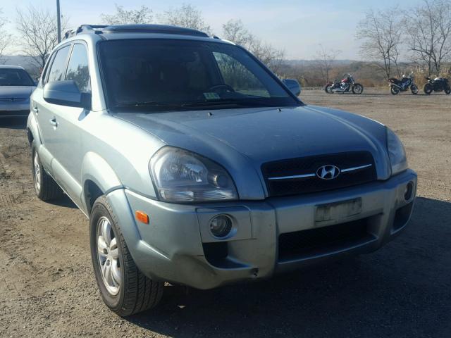 KM8JN72D47U632304 - 2007 HYUNDAI TUCSON SE TEAL photo 1