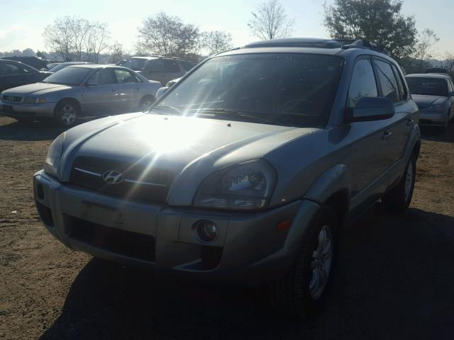 KM8JN72D47U632304 - 2007 HYUNDAI TUCSON SE TEAL photo 2