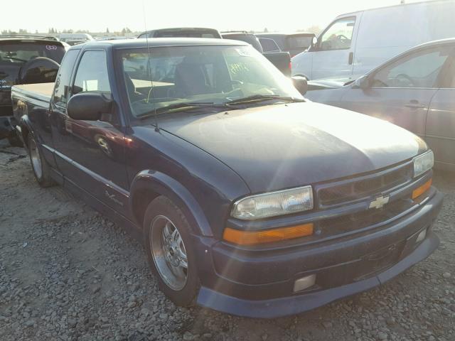 1GCCS19W918210412 - 2001 CHEVROLET S TRUCK S1 BLUE photo 1