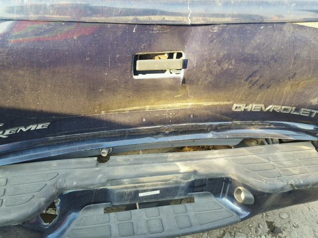 1GCCS19W918210412 - 2001 CHEVROLET S TRUCK S1 BLUE photo 9