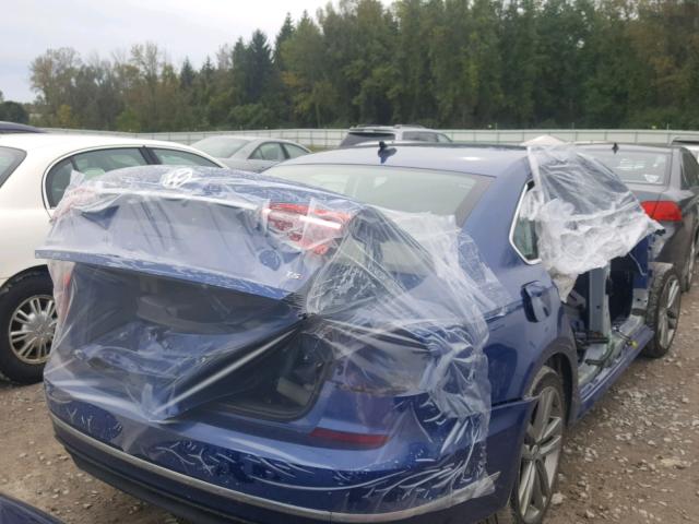 1VWDT7A3XHC064290 - 2017 VOLKSWAGEN PASSAT R-L BLUE photo 4