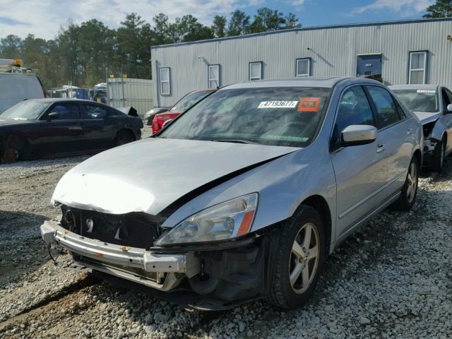 1HGCM56755A145735 - 2005 HONDA ACCORD EX SILVER photo 2