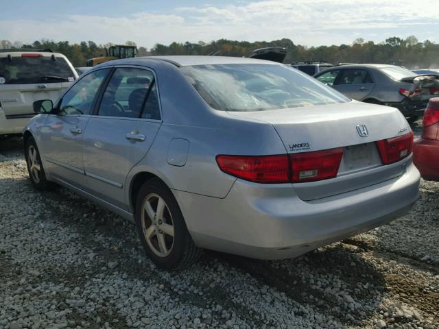 1HGCM56755A145735 - 2005 HONDA ACCORD EX SILVER photo 3