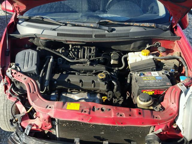 KL1TD56667B073065 - 2007 CHEVROLET AVEO BASE 红色 照片 7