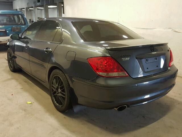 JH4KB16627C004773 - 2007 ACURA RL GRAY photo 3