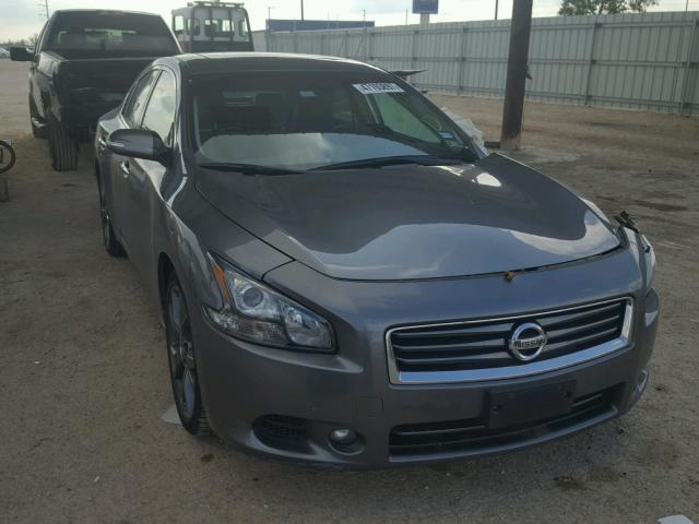 1N4AA5AP4EC908246 - 2014 NISSAN MAXIMA S GRAY photo 1