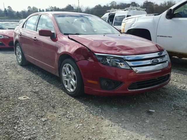 3FAHP0HGXAR246416 - 2010 FORD FUSION SE RED photo 1