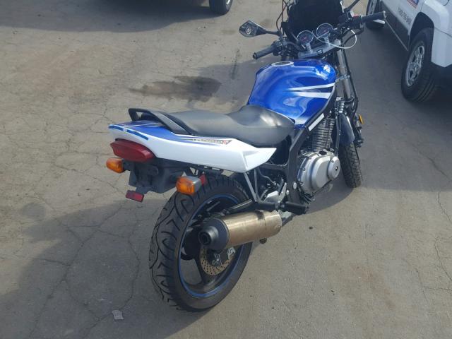 VTTGM51A672103278 - 2007 SUZUKI GS500 BLUE photo 4