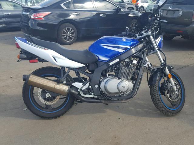 VTTGM51A672103278 - 2007 SUZUKI GS500 BLUE photo 5