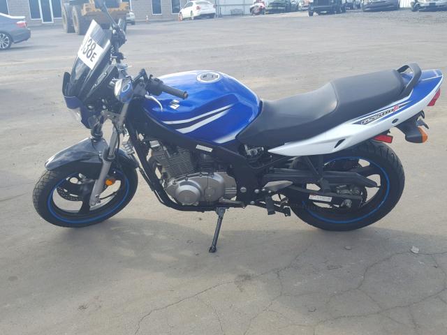 VTTGM51A672103278 - 2007 SUZUKI GS500 BLUE photo 6