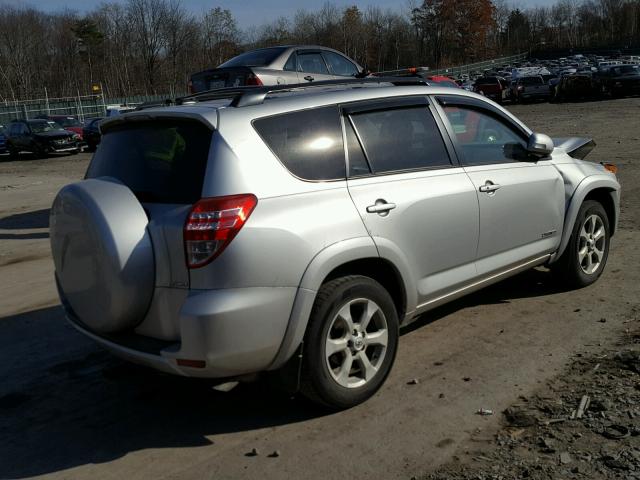 2T3DK4DV0CW093529 - 2012 TOYOTA RAV4 LIMIT SILVER photo 4