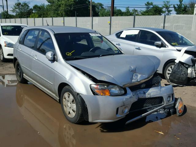 KNAFE161385019316 - 2008 KIA SPECTRA5 5 SILVER photo 1